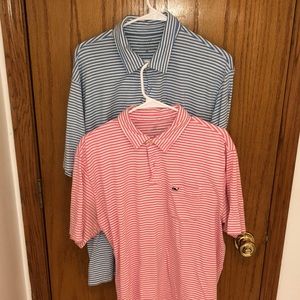 Bundle - 2 Vineyard Vines Classic Fit Polos